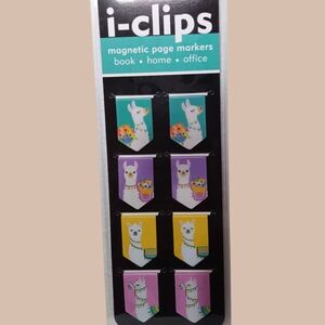 Llamas I-Clips Bookmarks